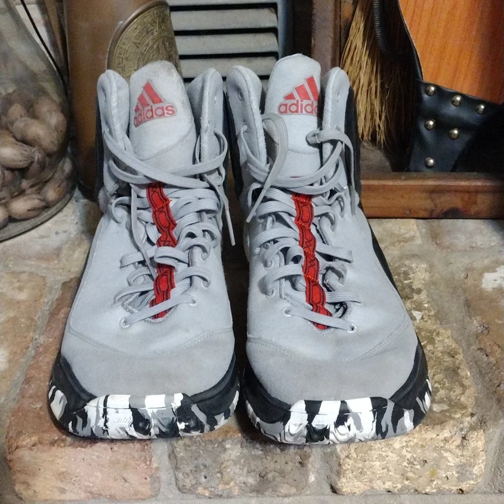 Rare Adidas 2015 D Rose 5 Boost 'Light Onyx C76798 S 13 Chicago Bulls BB Shoes - Picture 2 of 15